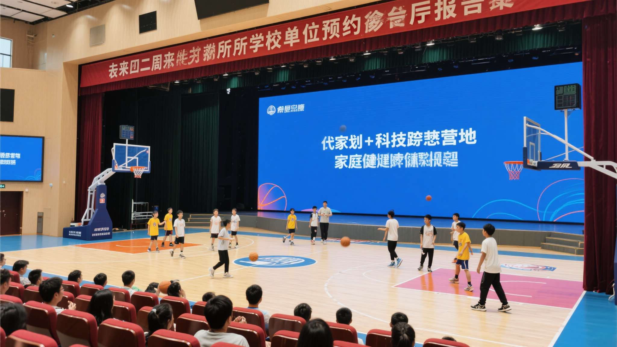 郭振东羽毛球 未来几周,多所在校单位已预约参观报告厅,并自计划开展篮球+科技跨界营地,从而让更